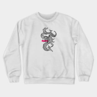 Hairs of Lady Crewneck Sweatshirt